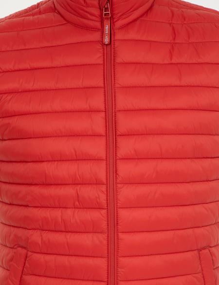 Kırmızı Standart Fit Yelek - 50254626026