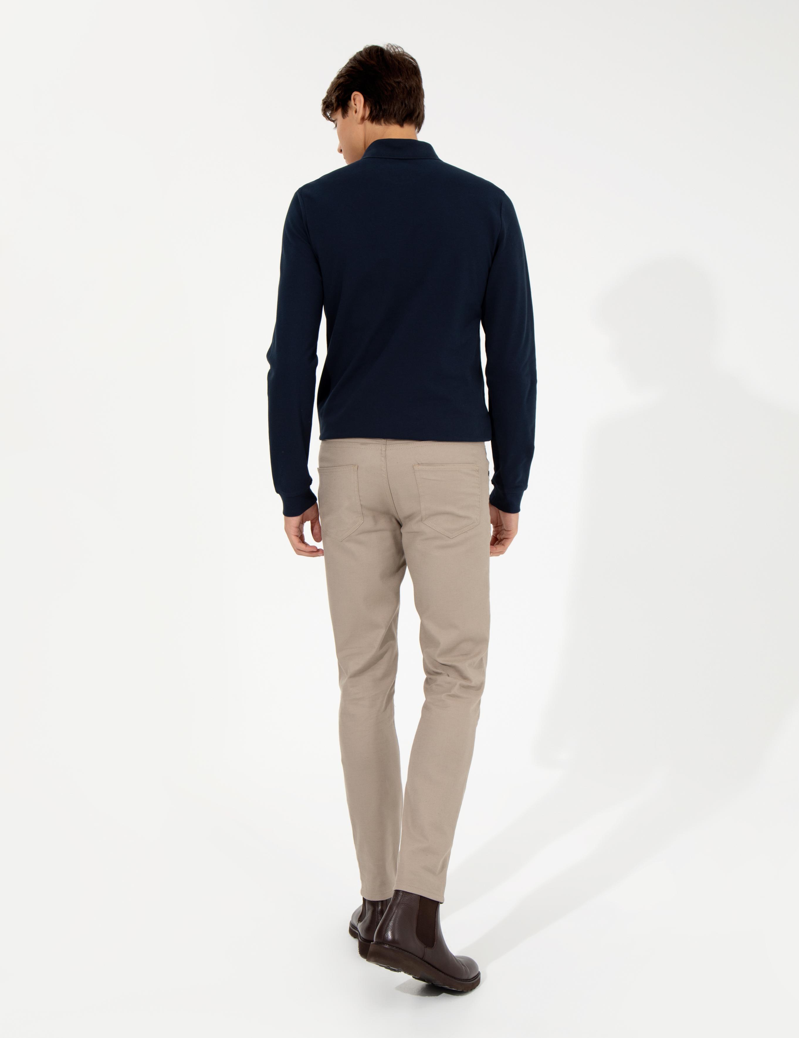 Vizon Slim Fit Kanvas Pantolon