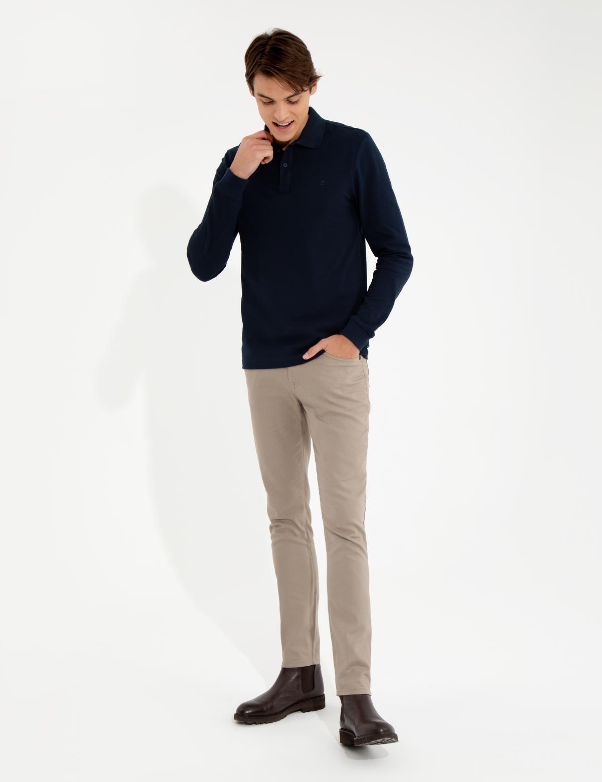 Vizon Slim Fit Kanvas Pantolon