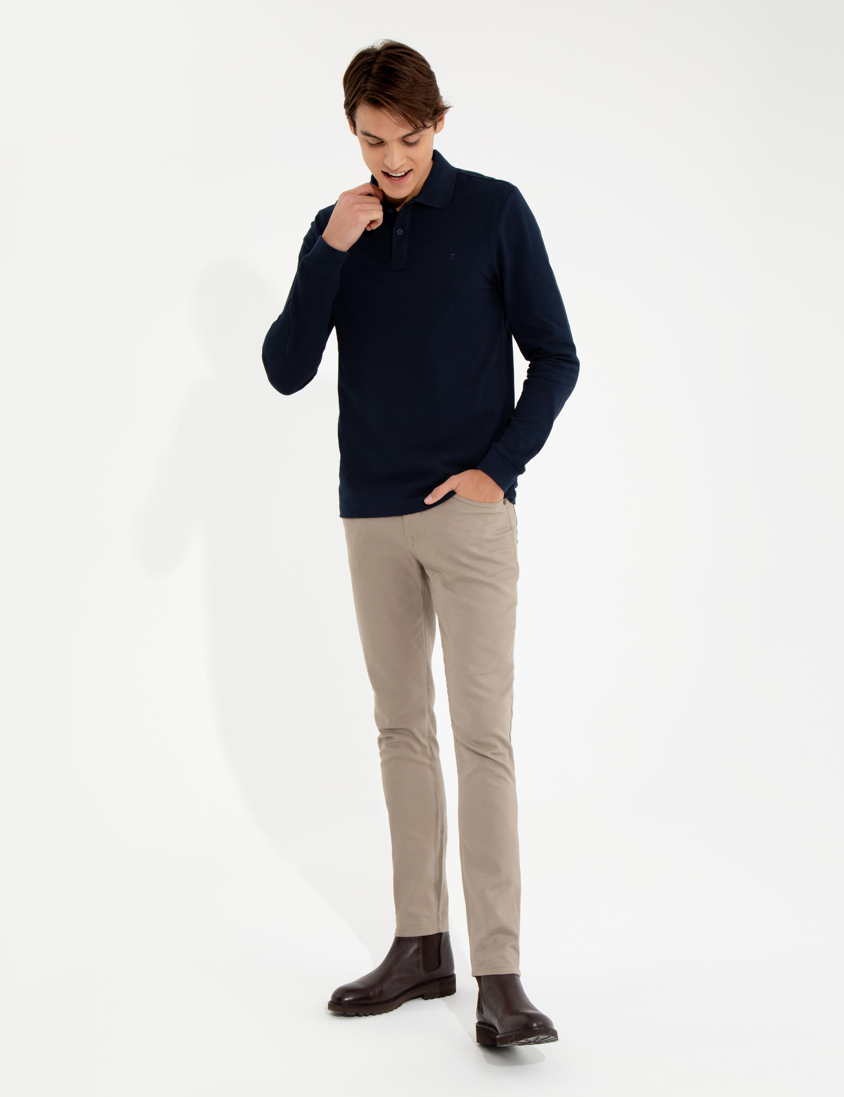 Vizon Slim Fit Kanvas Pantolon