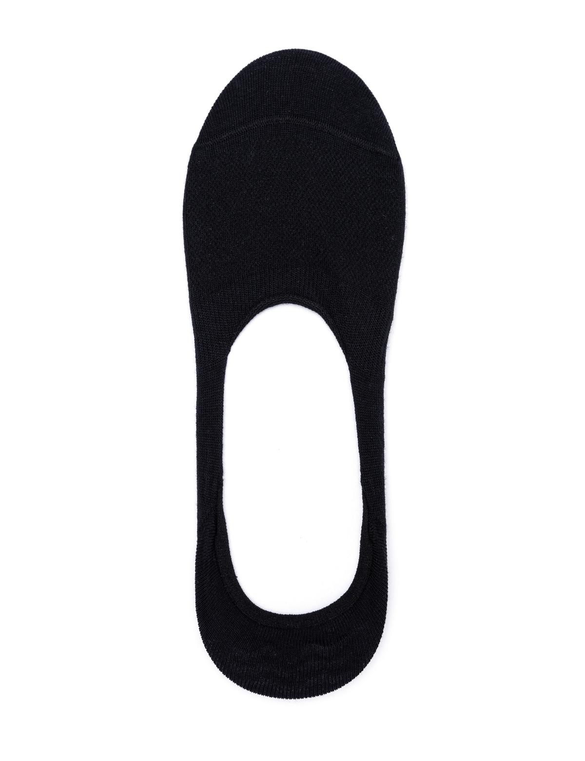 Erkek Siyah Babet Çorap - 50258503001