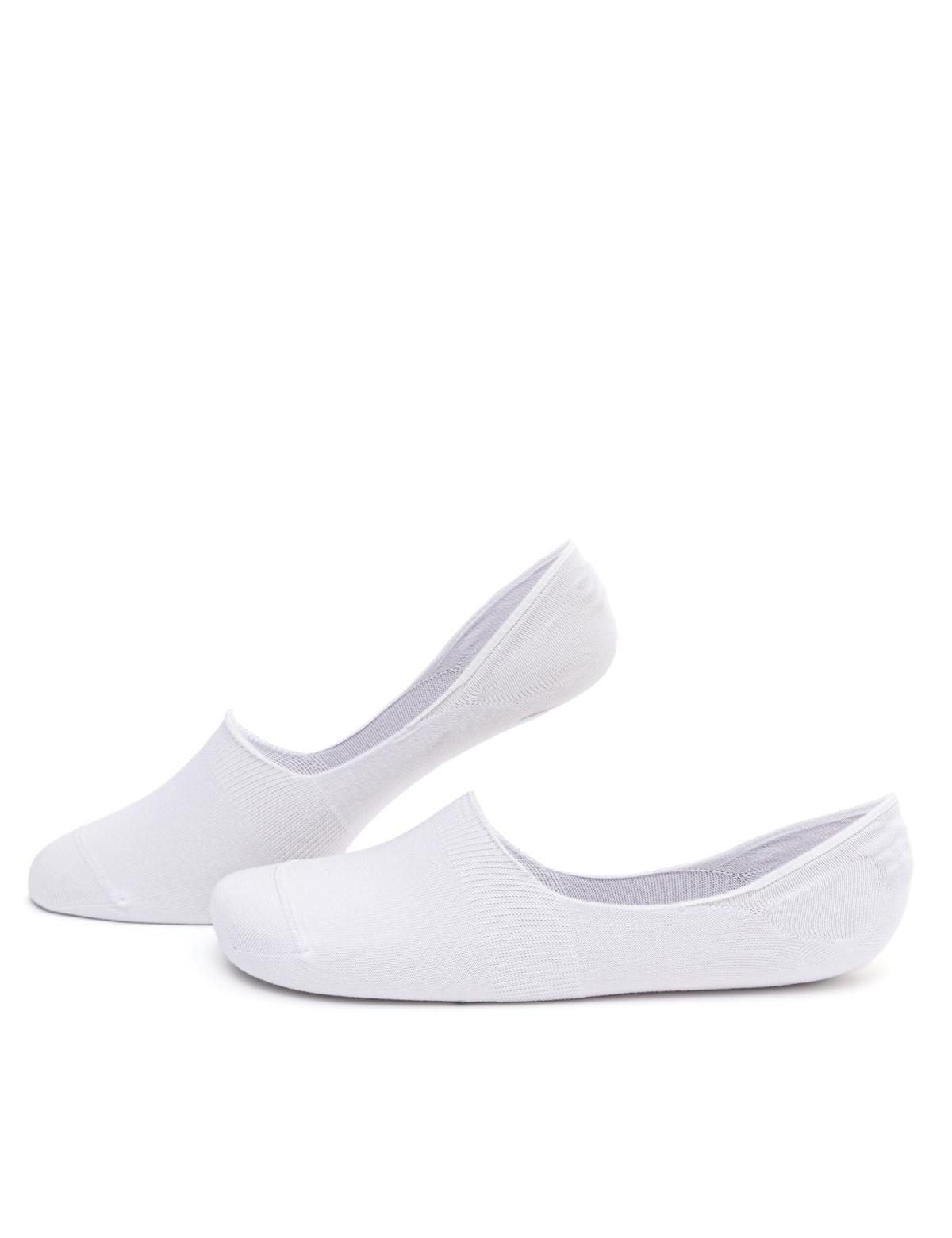 Erkek Beyaz Babet Çorap