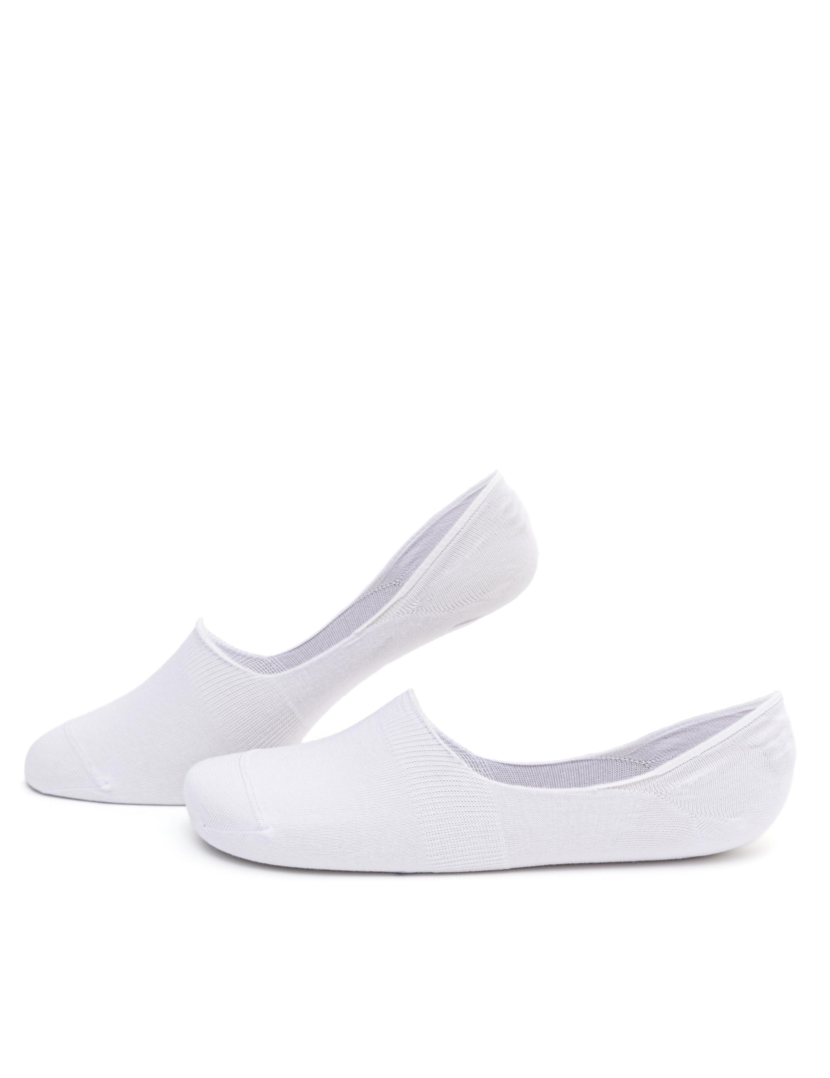 Erkek Beyaz Babet Çorap