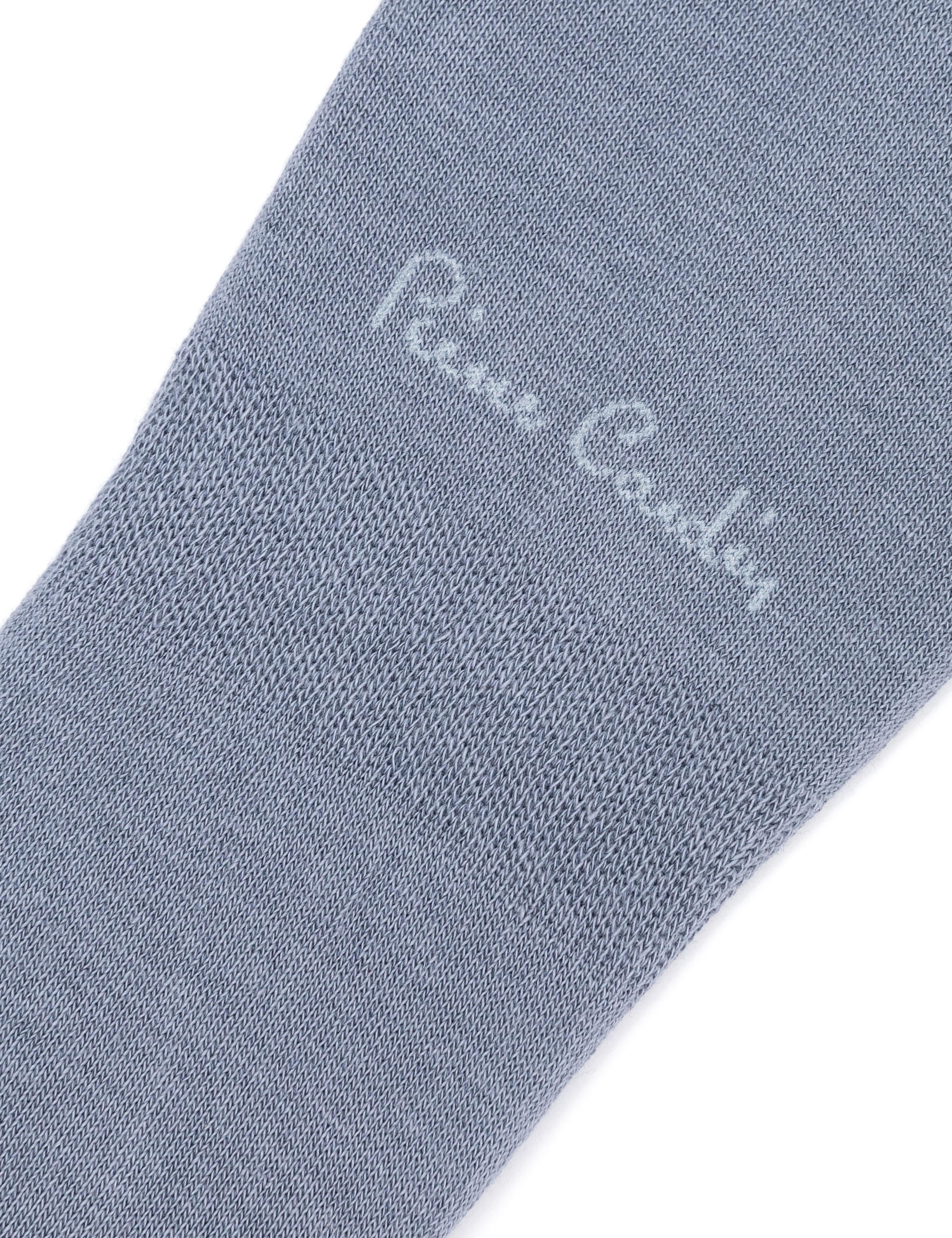 Erkek Pamuk Karışımlı Gri Babet Basic Çorap