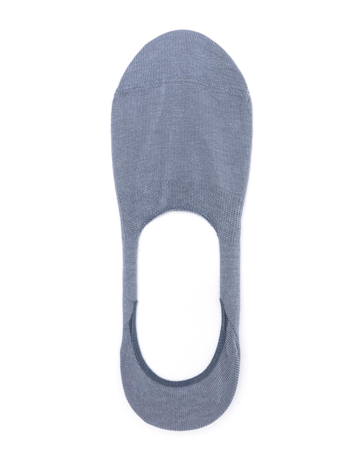 Erkek Pamuk Karışımlı Gri Babet Basic Çorap - 50258502006