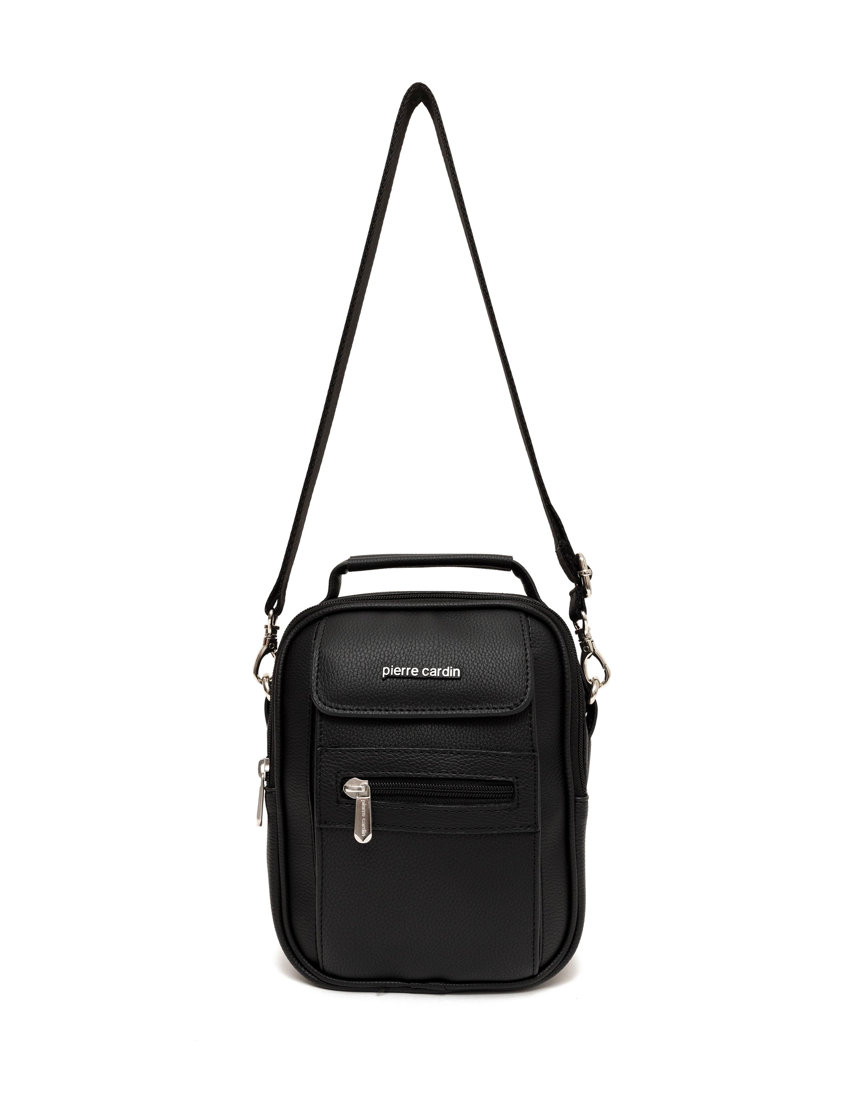 Erkek Siyah Askılı El Çantası