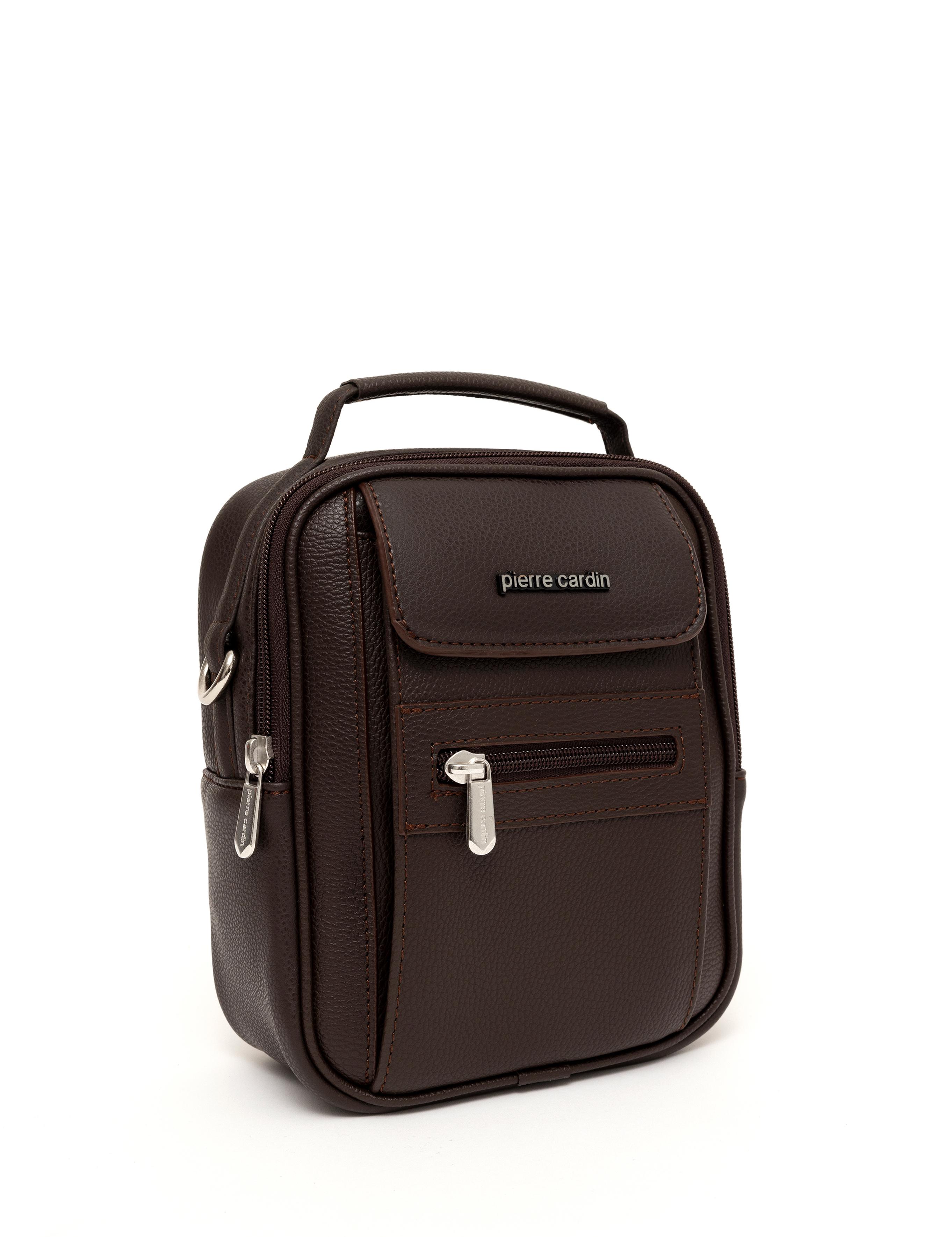 Erkek Kahverengi Askılı El Çantası