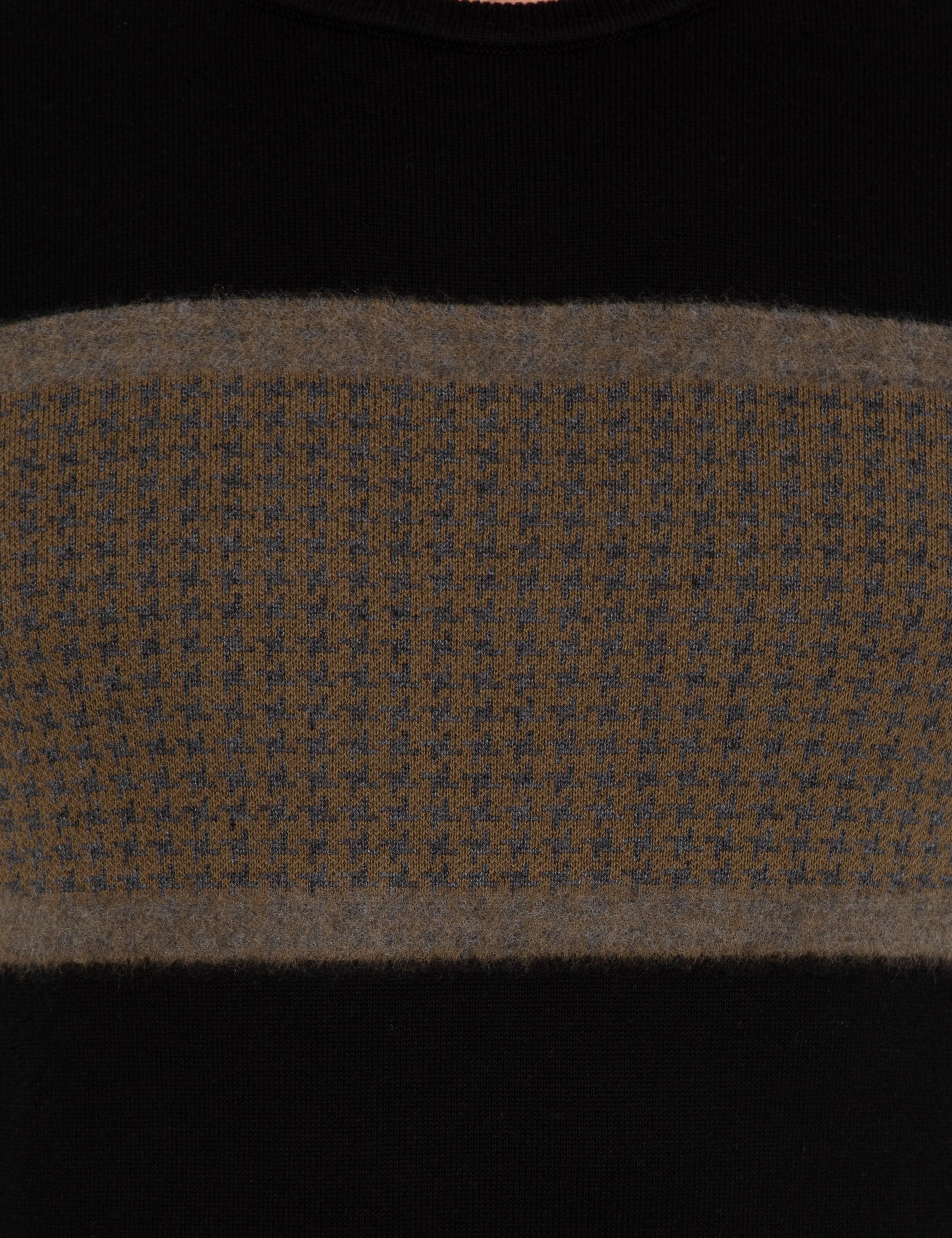 Siyah Slim Fit Triko Kazak