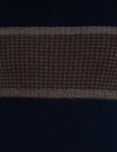 Lacivert Slim Fit Triko Kazak