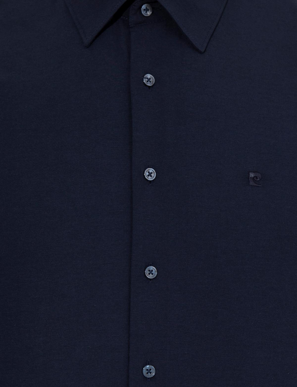 Lacivert Regular Fit Uzun Kollu Klasik Gömlek - 50258982010