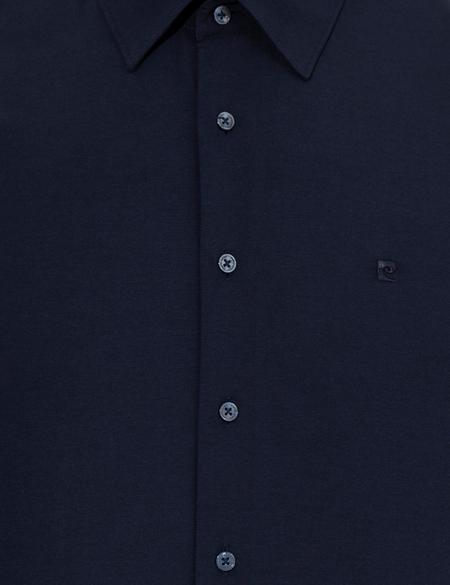 Lacivert Regular Fit Uzun Kollu Klasik Gömlek - 50258982010