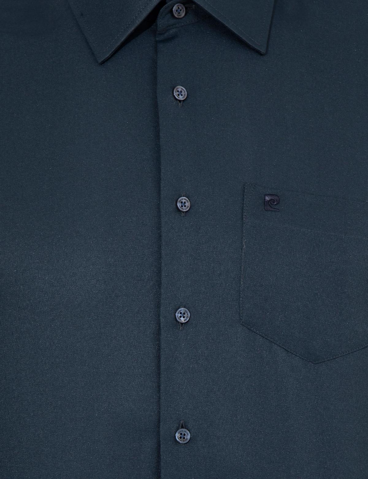 Lacivert Regular Fit Uzun Kollu Klasik Gömlek - 50258931033