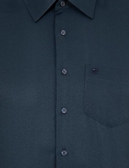 Lacivert Regular Fit Uzun Kollu Klasik Gömlek - 50258931033