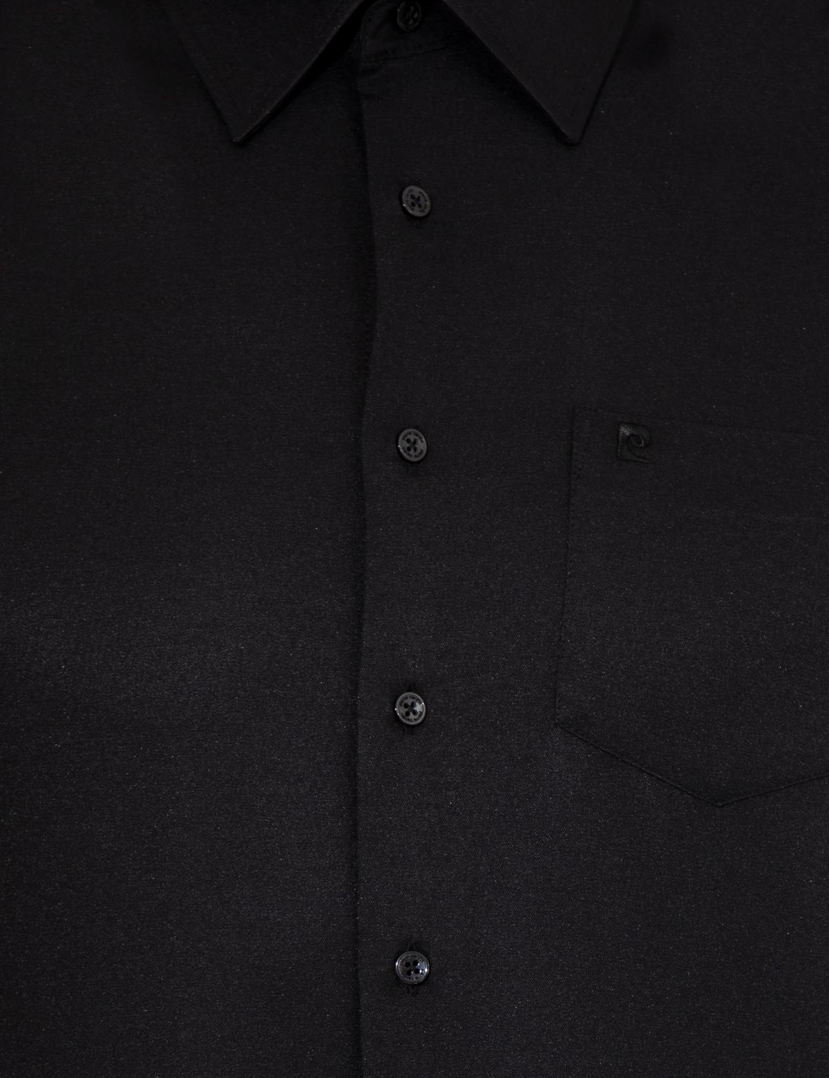 Siyah Regular Fit Uzun Kollu Klasik Gömlek - 50258931014