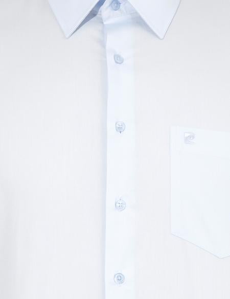 Açık Mavi Regular Fit Uzun Kollu Klasik Gömlek - 50251167026