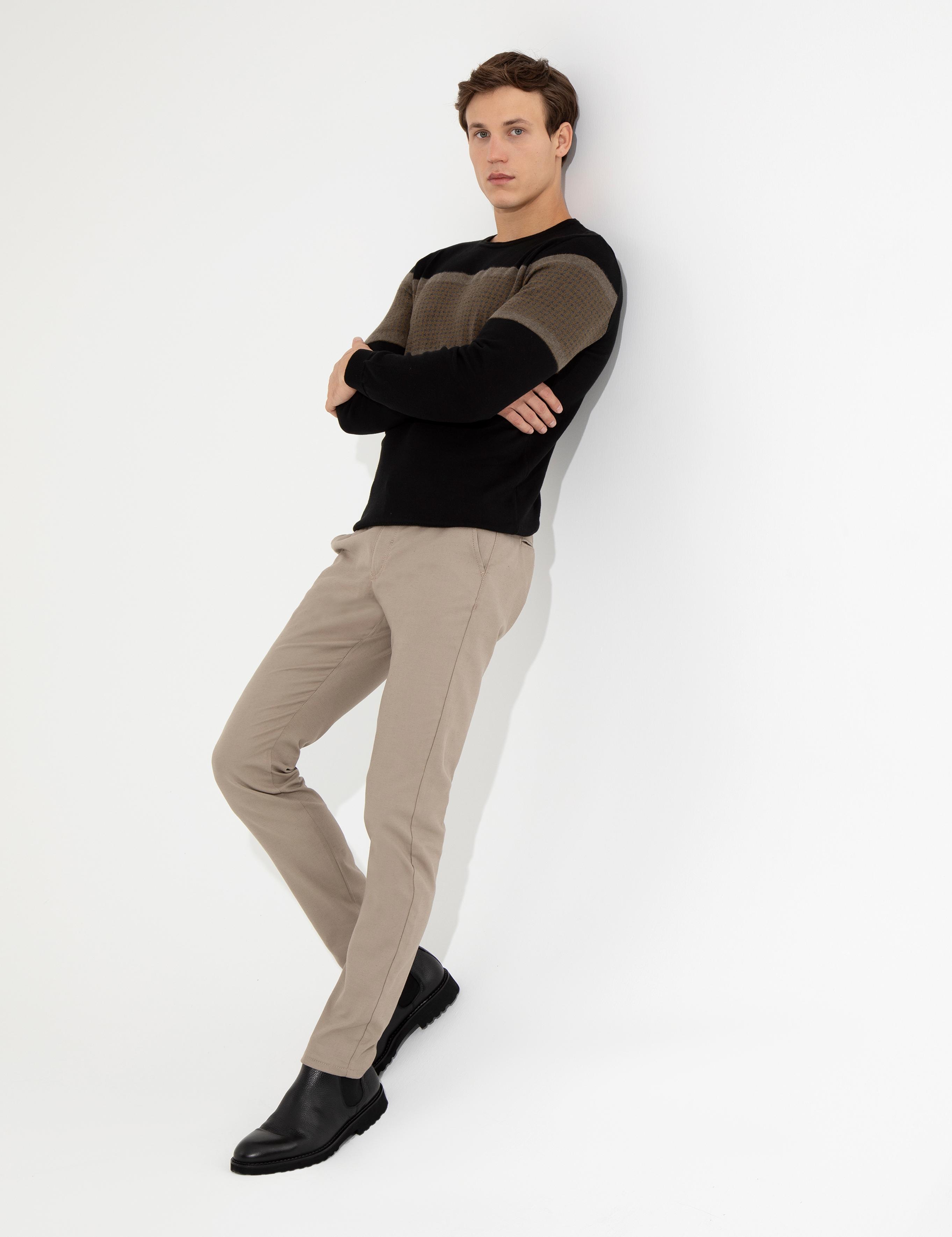 Vizon Slim Fit Kanvas Pantolon