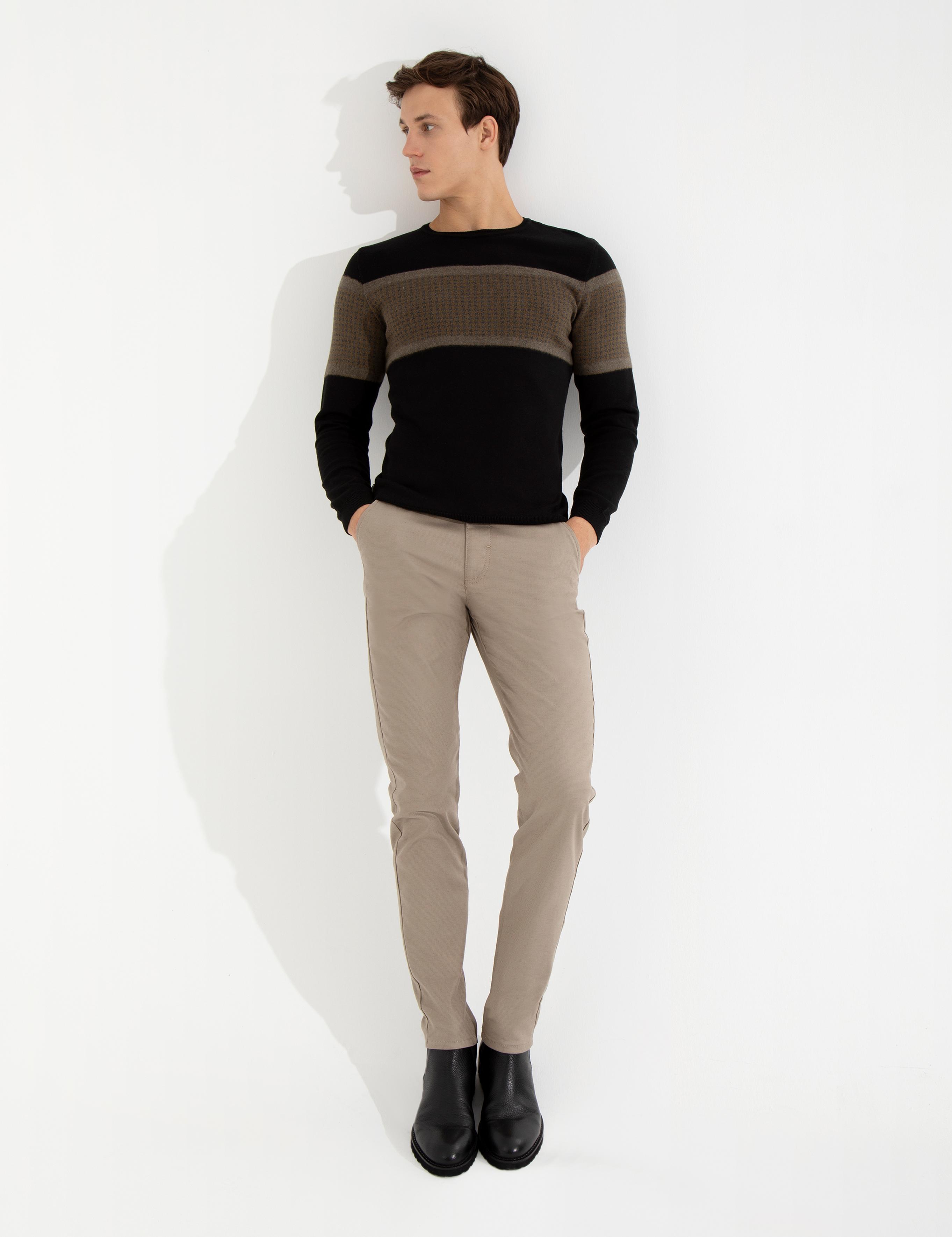 Vizon Slim Fit Kanvas Pantolon