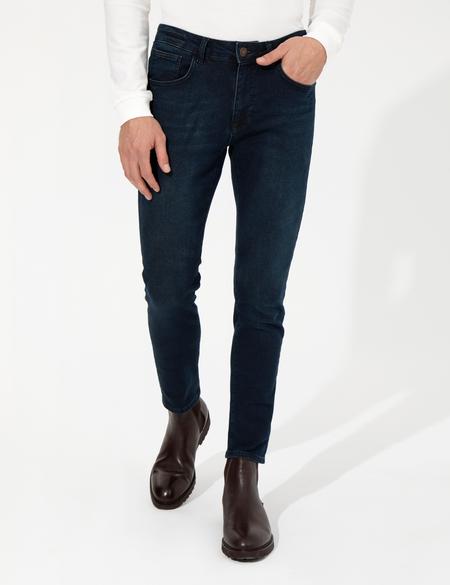 Lacivert Slim Fit Jean Pantolon - 50259664013