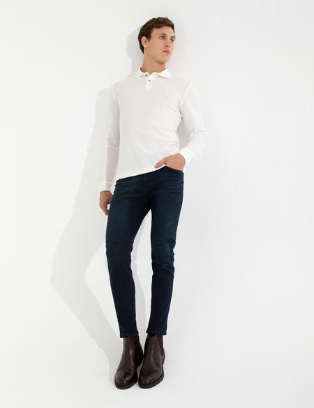 Lacivert Slim Fit Jean Pantolon - 50259664013