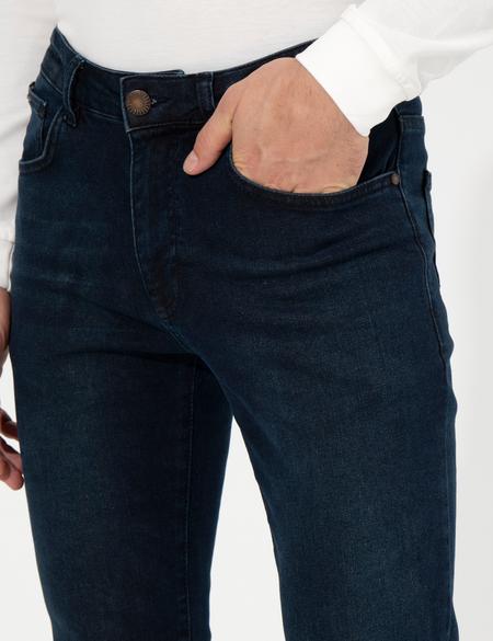 Lacivert Slim Fit Jean Pantolon - 50259664013