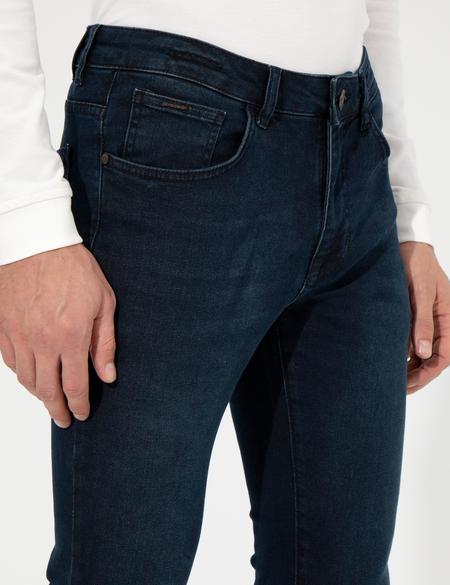 Lacivert Slim Fit Jean Pantolon - 50259664013
