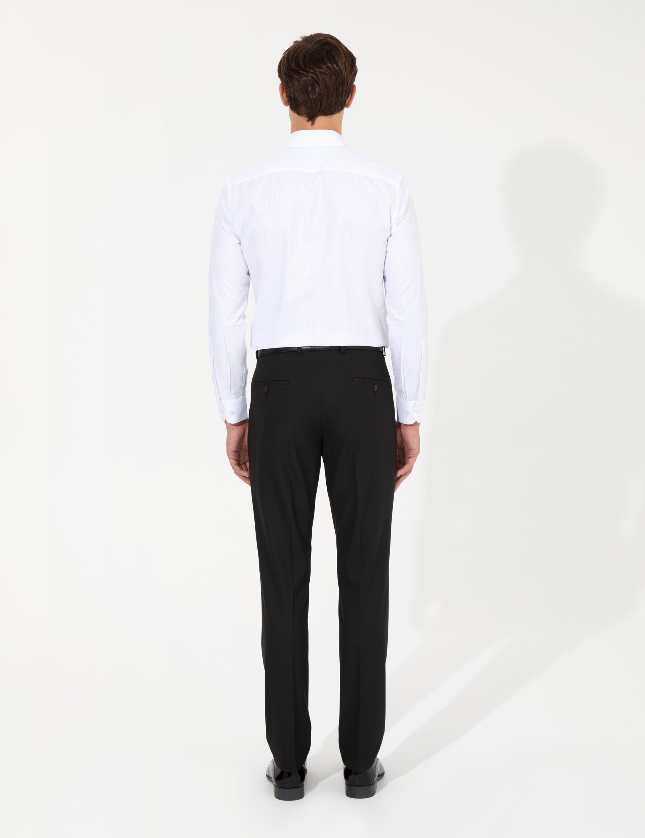 Siyah Slim Fit Kumaş Pantolon