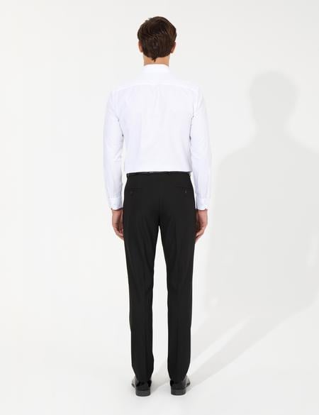 Siyah Slim Fit Kumaş Pantolon - 50261770006