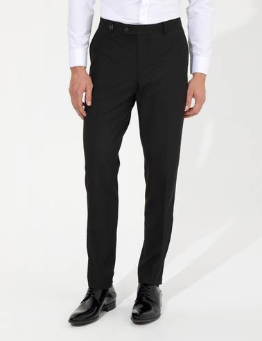 Siyah Slim Fit Kumaş Pantolon
