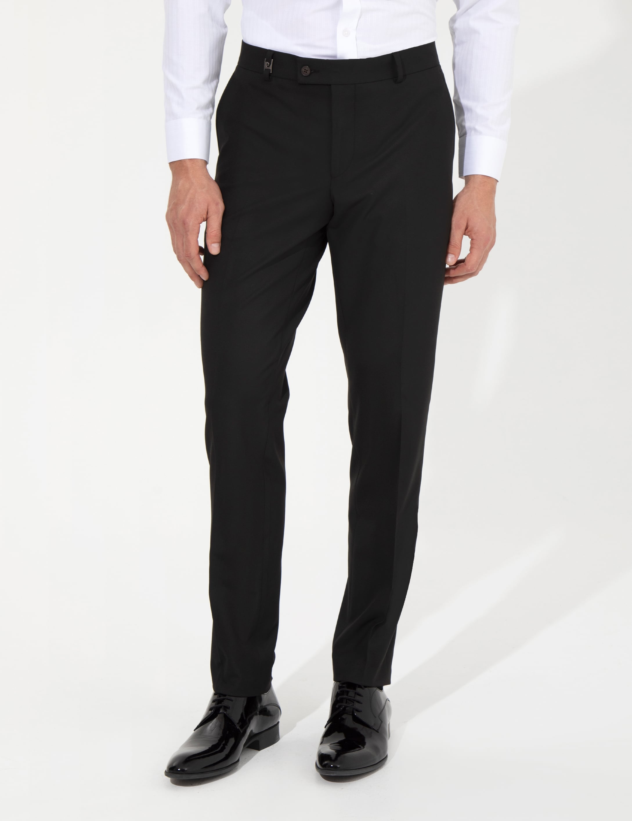 Siyah Slim Fit Kumaş Pantolon