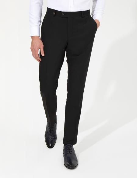 Siyah Slim Fit Kumaş Pantolon - 50261729012