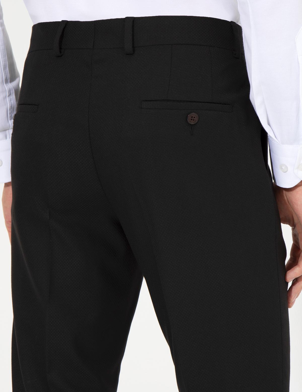 Siyah Slim Fit Kumaş Pantolon - 50261729012