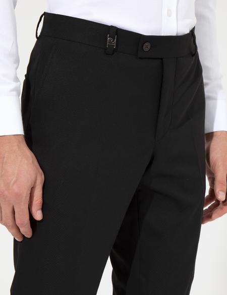 Siyah Slim Fit Kumaş Pantolon - 50261729012