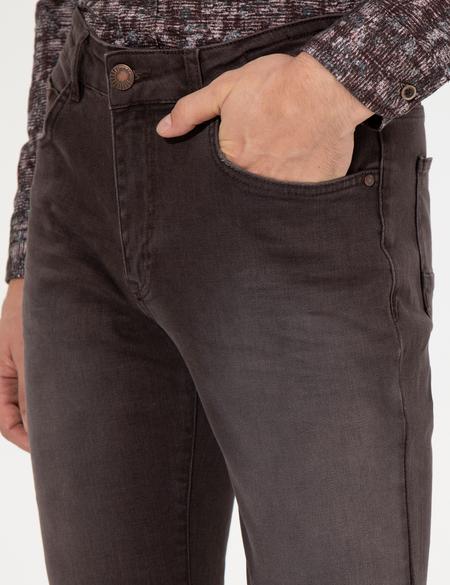 Kahverengi Slim Fit Jean Pantolon - 50259674023