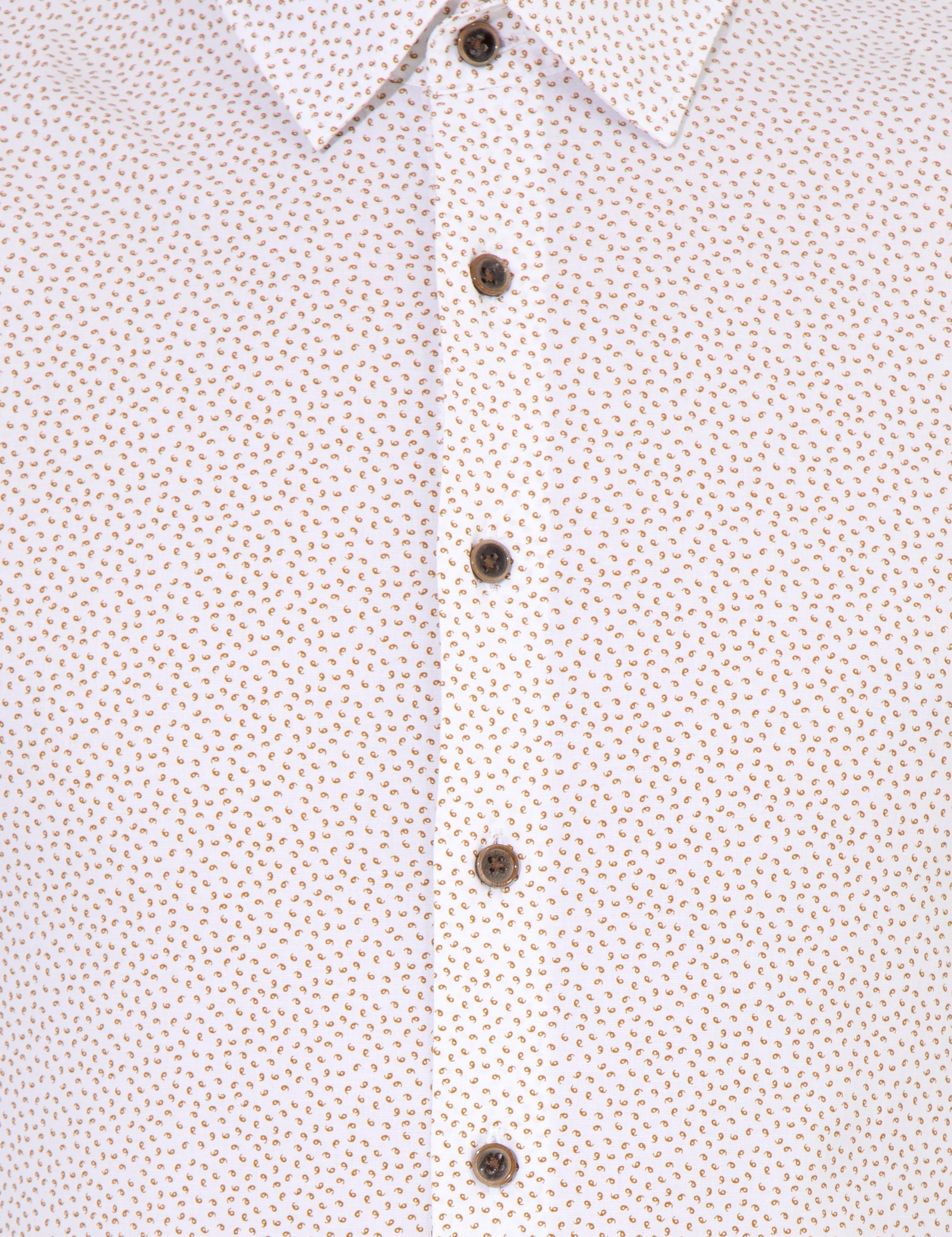 Kahverengi Ex. Slim Fit Uzun Kollu Gömlek