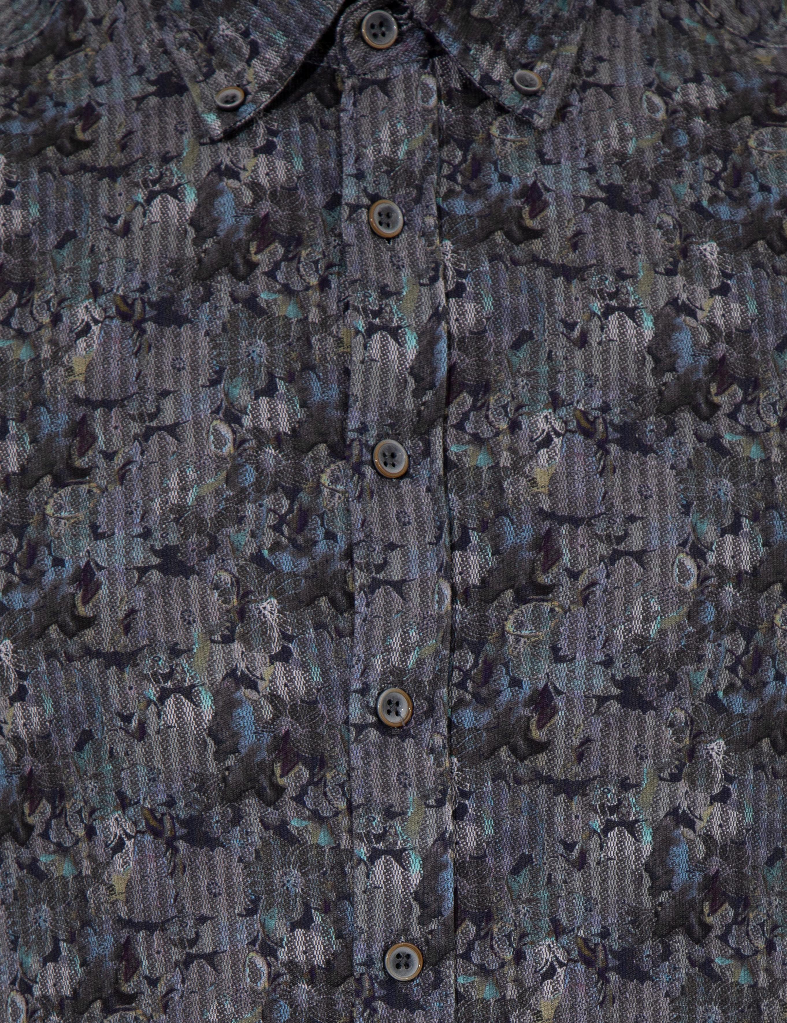 Yeşil Slim Fit Uzun Kollu Gömlek