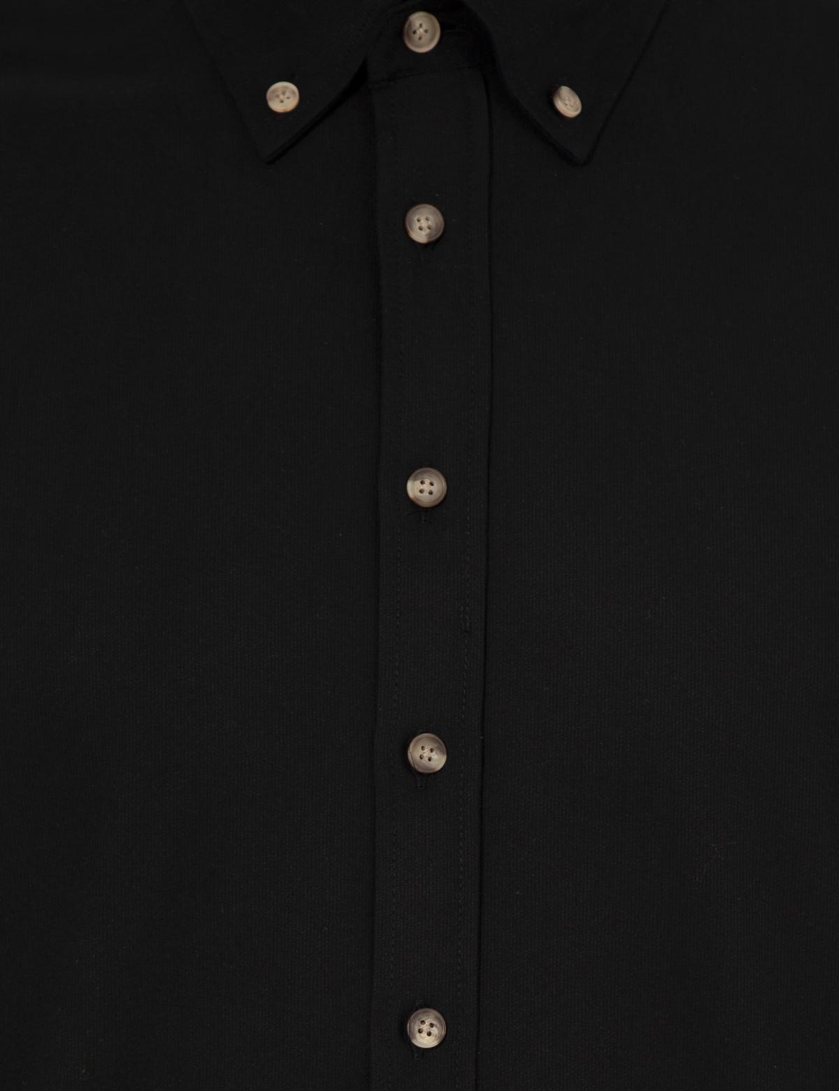 Siyah Regular Fit Uzun Kollu Gömlek - 50257527077