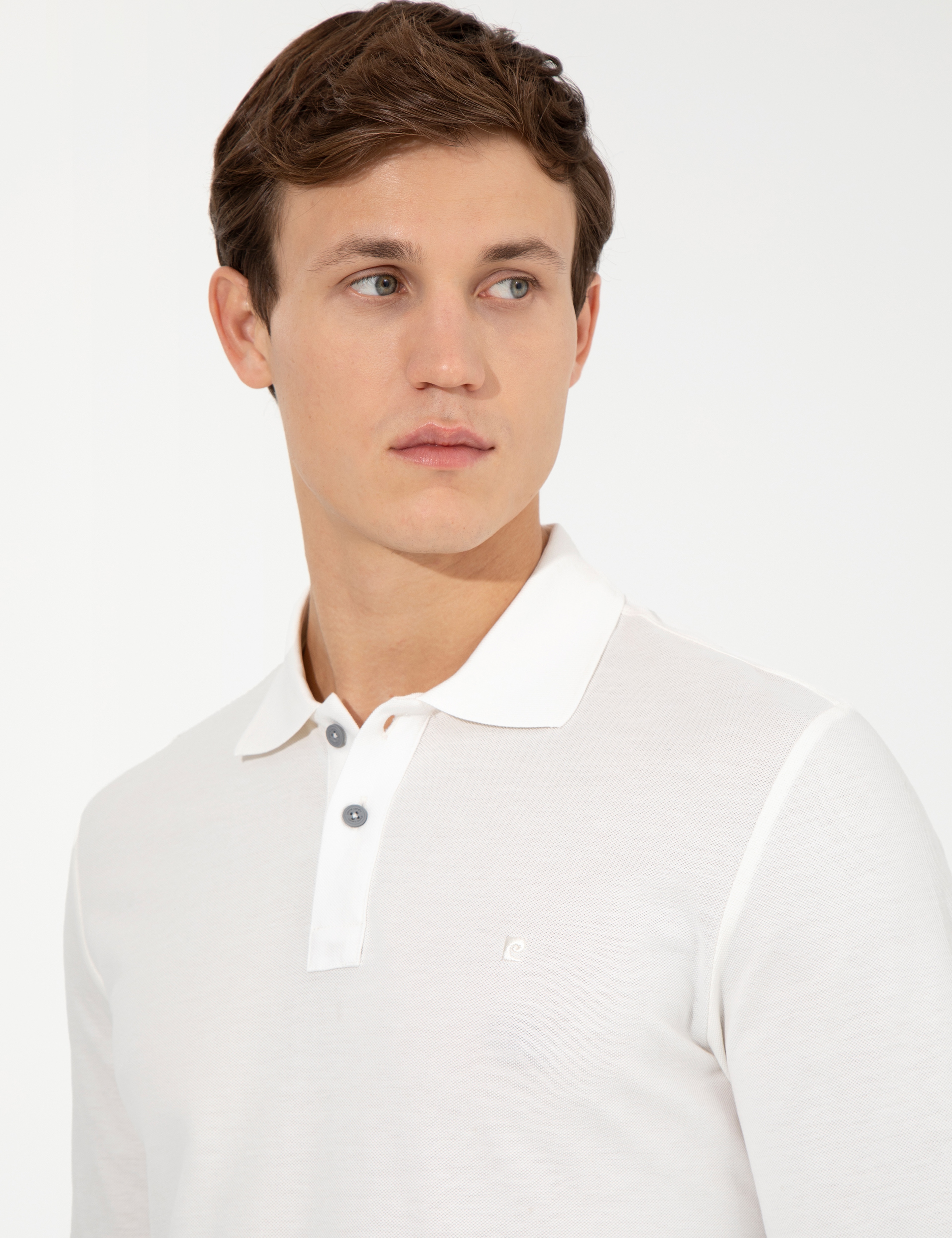 Ekru Slim Fit Sweatshirt - Image 3