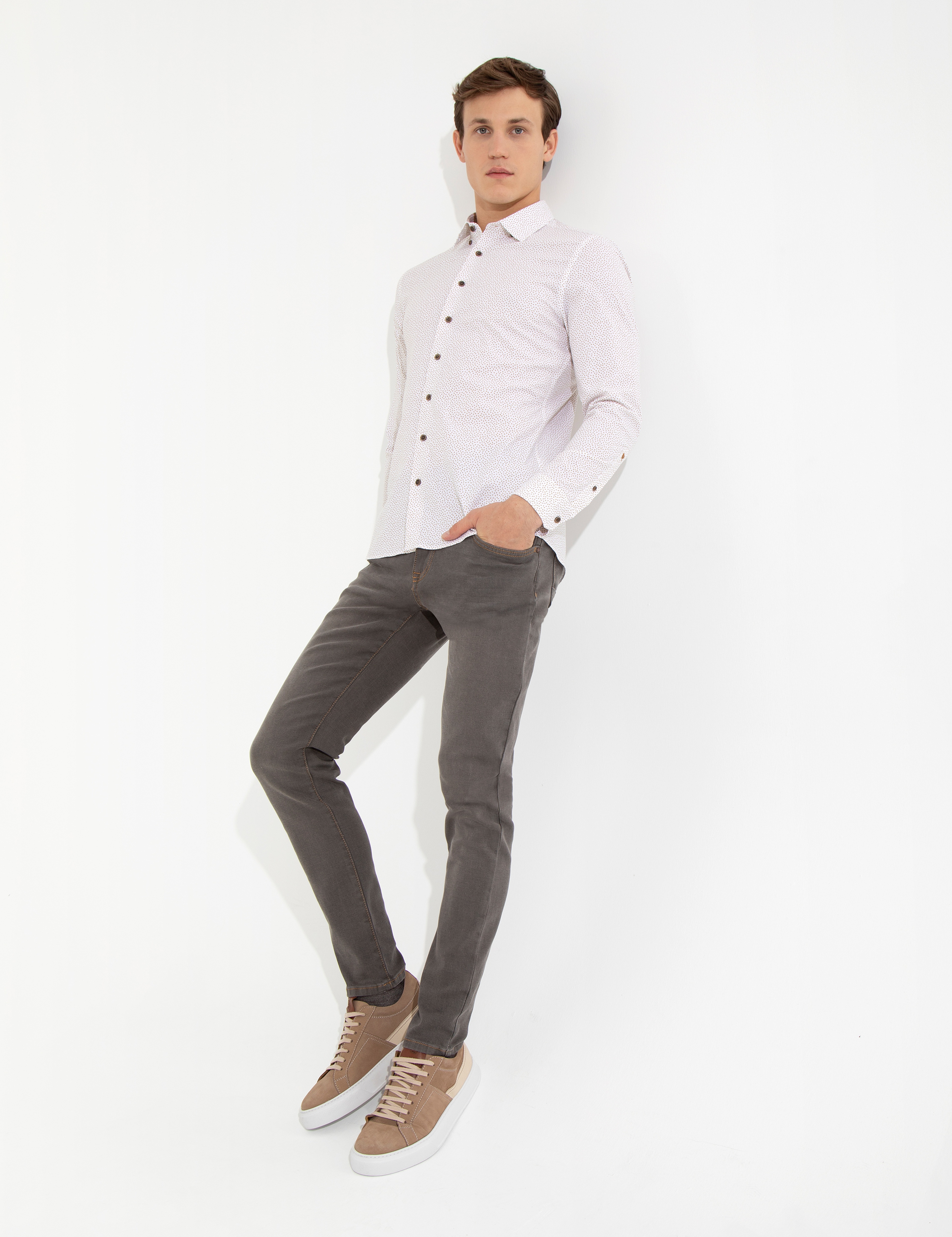 Vizon Slim Fit Jean Pantolon - Image 1