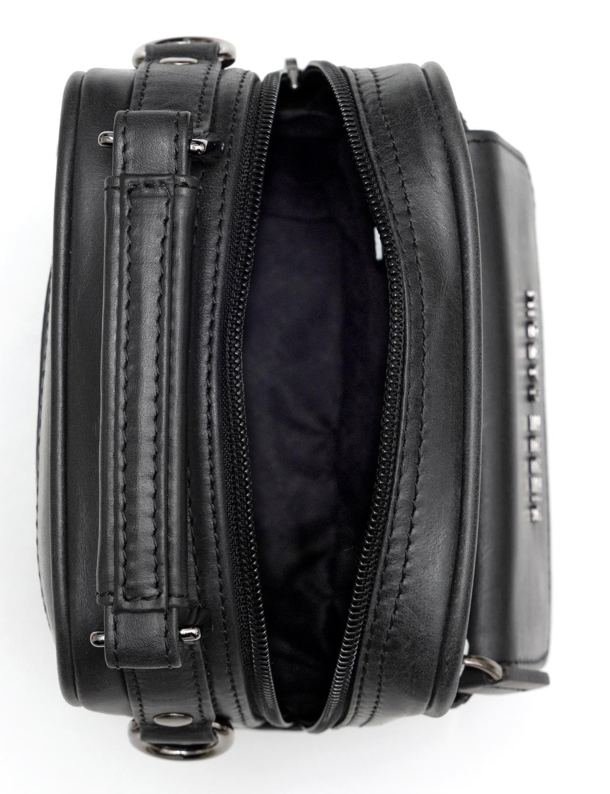 Erkek Gri Deri Askılı El Çantası - 50266865001