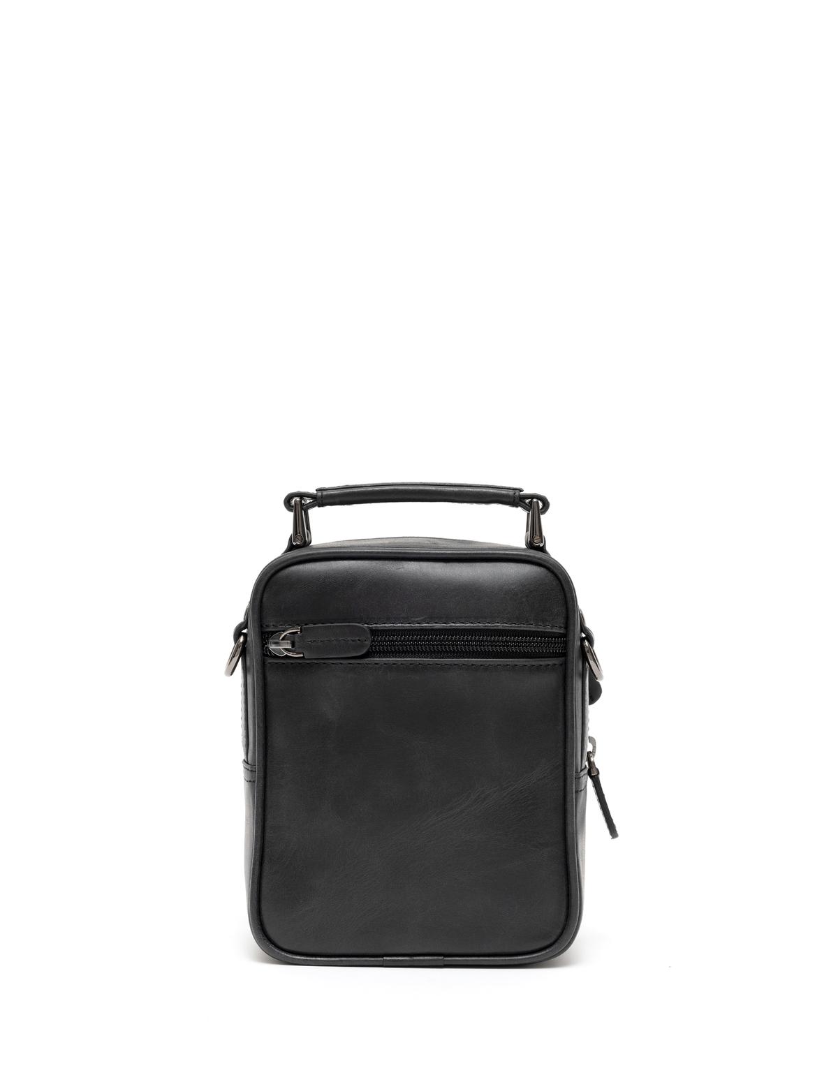 Erkek Gri Deri Askılı El Çantası - 50266865001