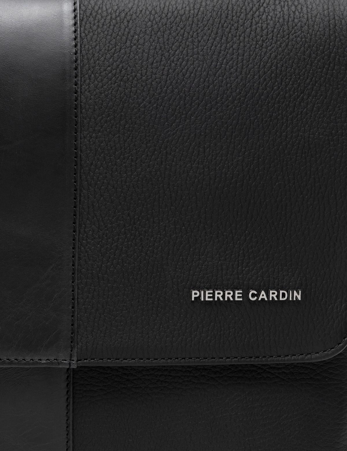 Erkek Siyah Deri Omuz Çantası - 50266866001