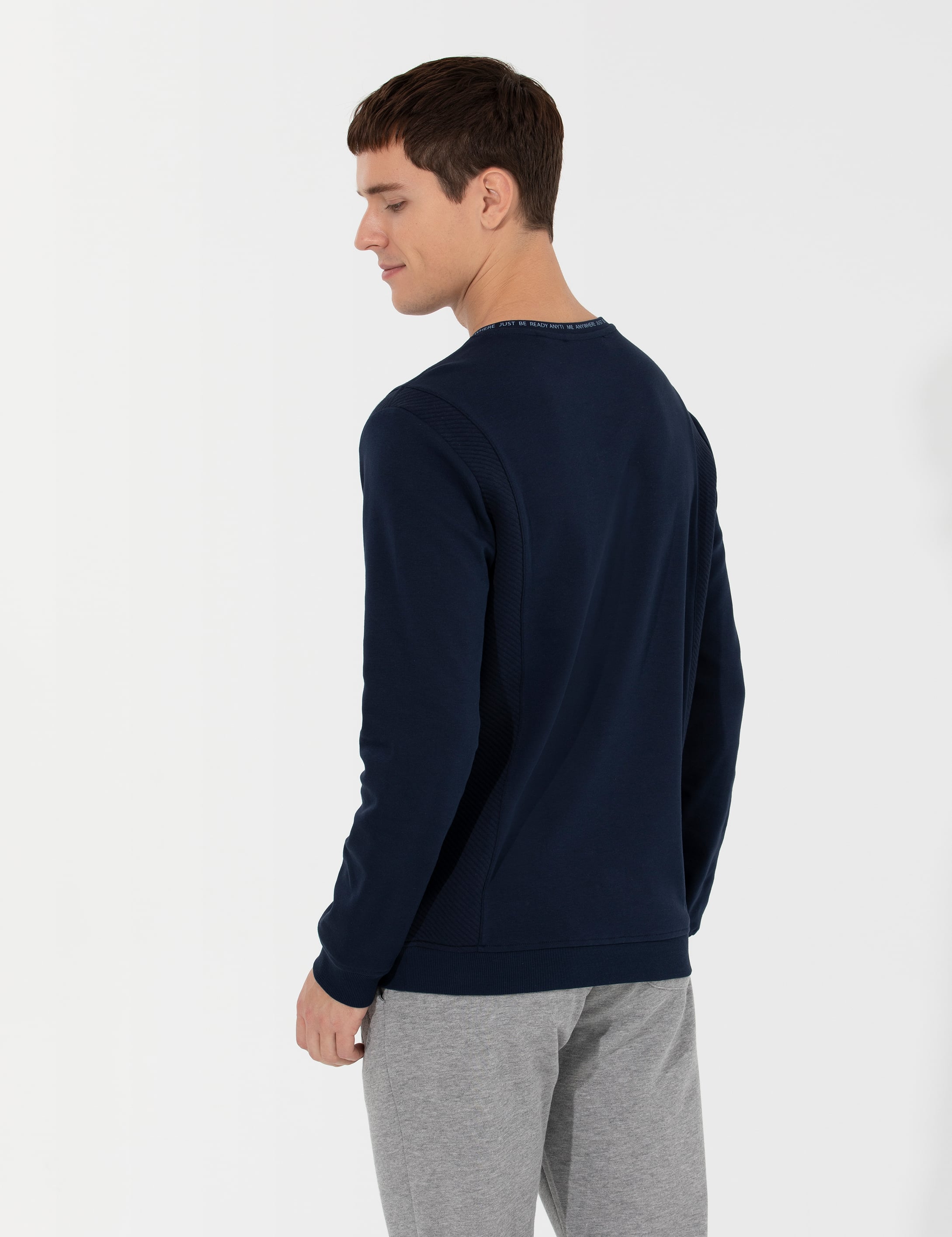Lacivert Sweatshirt