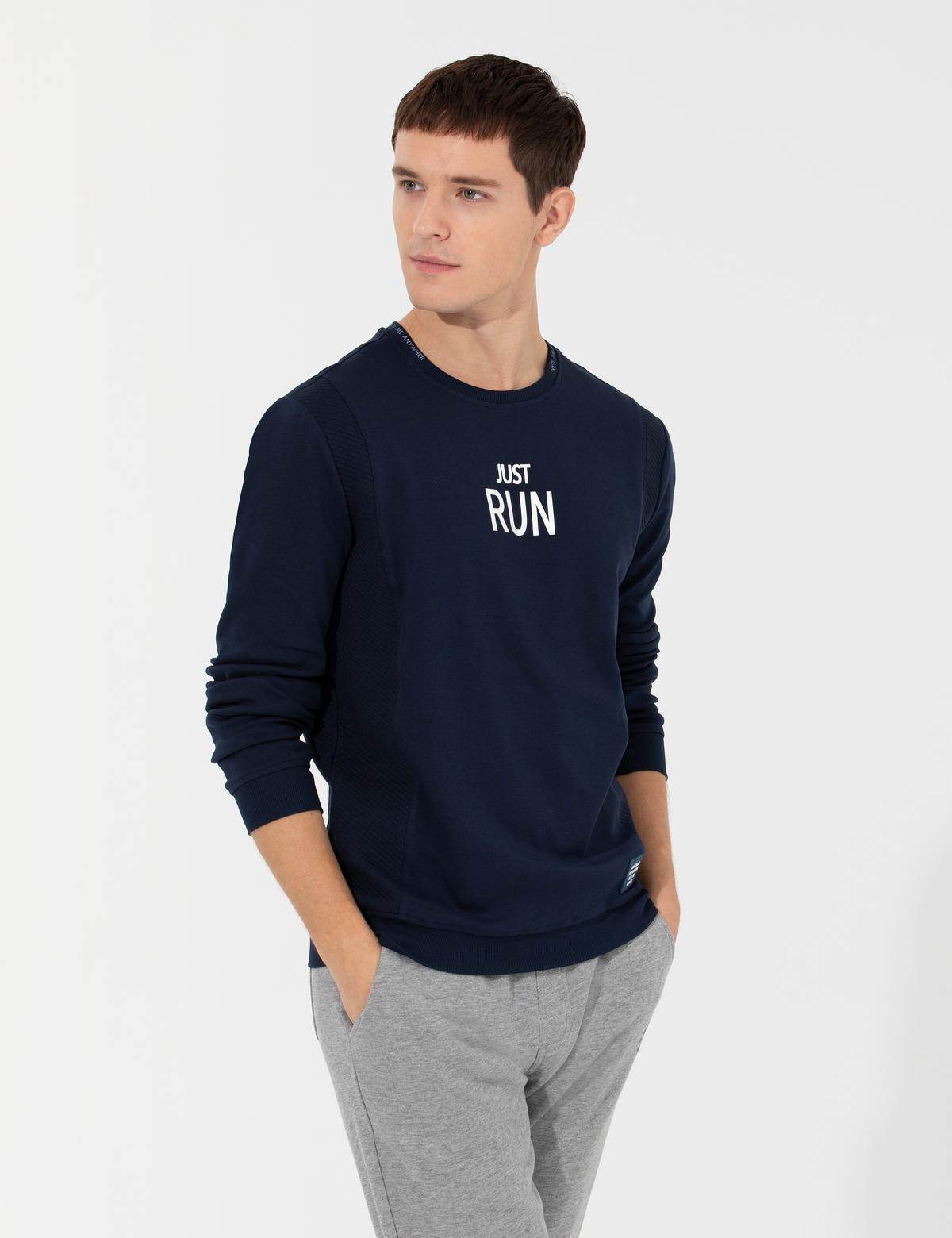 Lacivert Sweatshirt - 50258332033