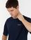 Lacivert Regular Fit Bisiklet Yaka Tişört