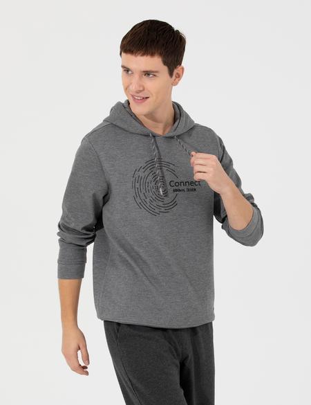 Gri Melanj Sweatshirt - 50258326005