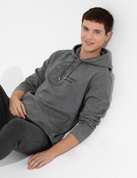 Gri Melanj Sweatshirt - 50258326005
