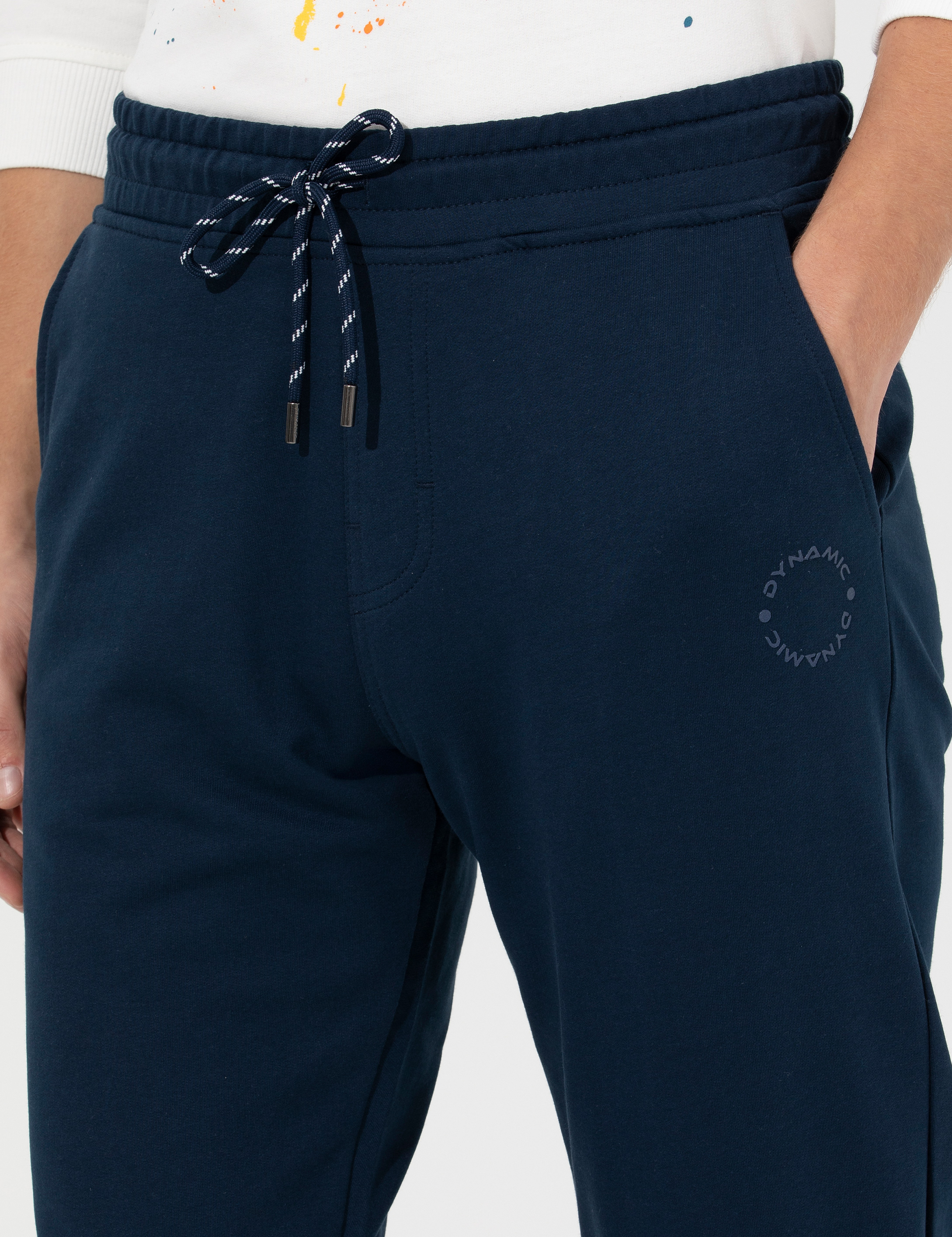 Lacivert Slim Fit Eşofman Altı - Image 6