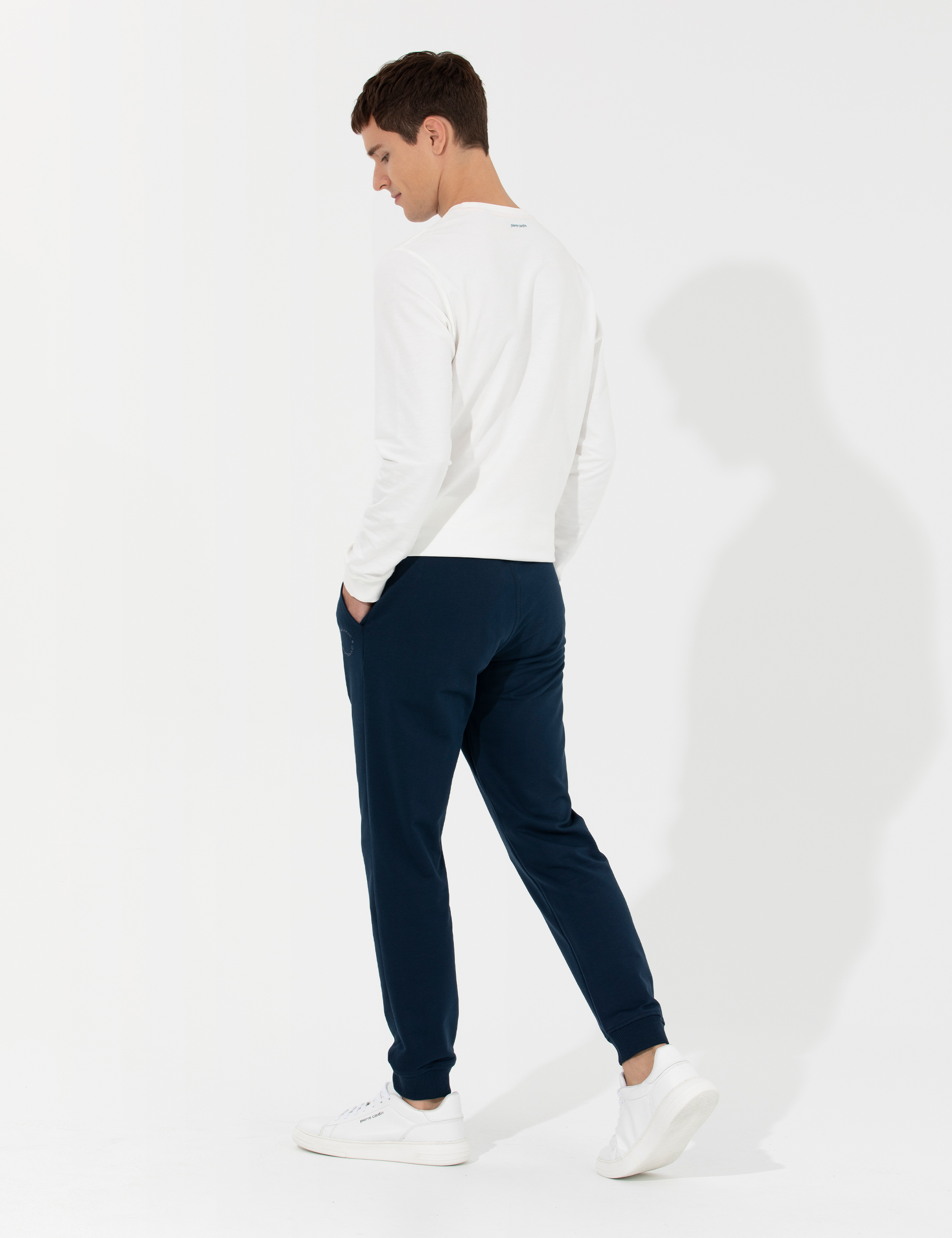 Lacivert Slim Fit Eşofman Altı - Image 4