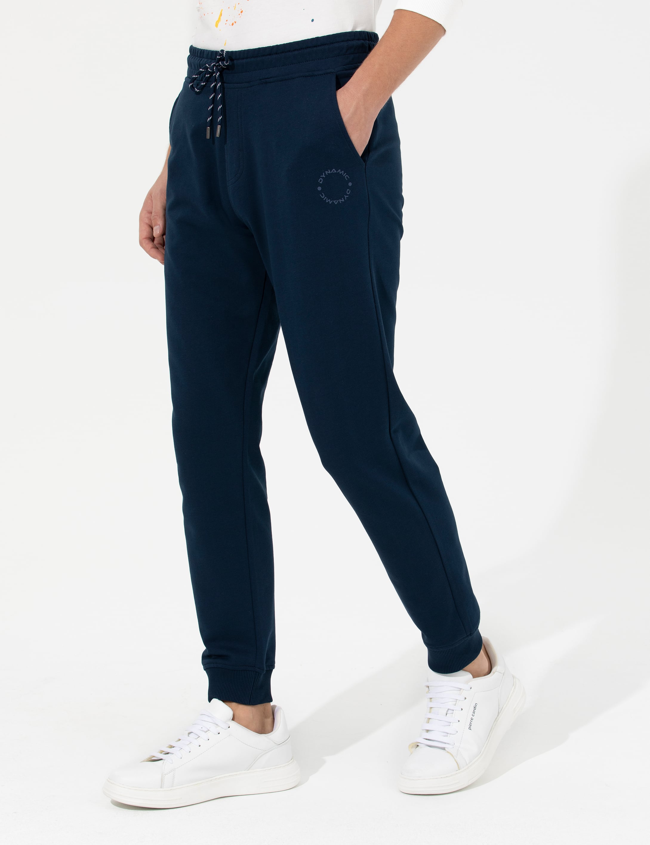 Lacivert Slim Fit Eşofman Altı