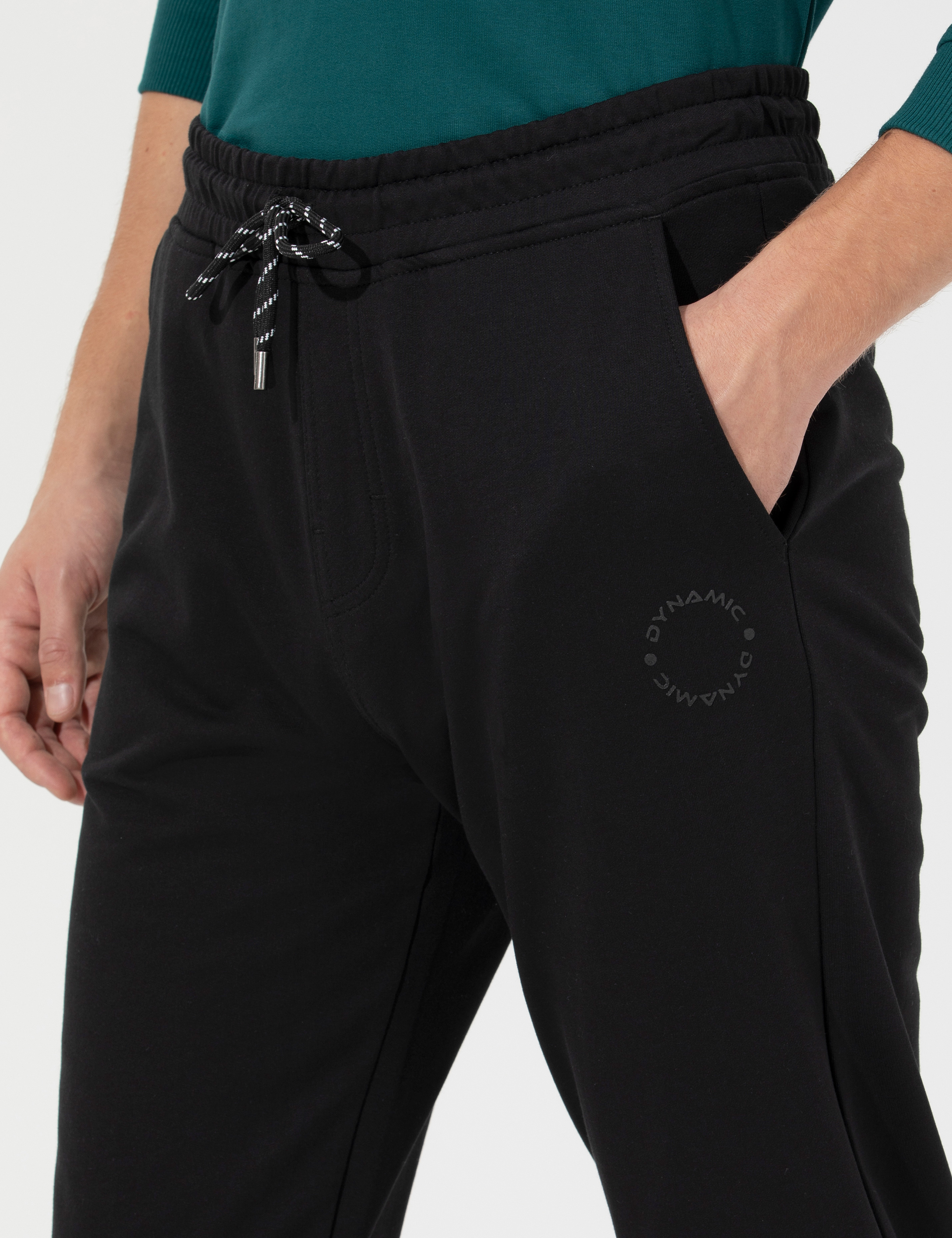 Siyah Slim Fit Eşofman Altı - Image 6